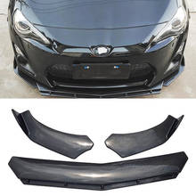 CEYUSOT FOR 3PCS CAR Front Bumper Spoiler Toyota 86 GT86 Anti-Collision Decorative Accessories Body Kit Refit Body Kit 2012-2020 2024 - buy cheap