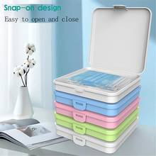 Mask storage box mask packaging box moisture-proof and dustproof portable plastic rectangular storage box disposable mask box 2024 - buy cheap