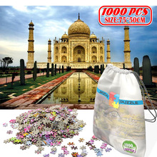 New 3d Paper Jigsaw Puzzle 1000 Pieces Wooden Toys Puzzles For Adults Educational Toys Decoration Stickers India Taj Mahal Buy Cheap In An Online Store With Delivery Price Comparison Specifications Photos