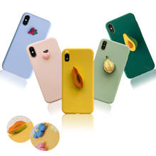 3D Fruit Avocado Durian Phone Case for Huawei Honor 8X 8A 8 10 Lite 9X Pro 7A P30 Pro P20 Mate 20 Y5 Y6 Prime Y7 2018 Y9 2019 2024 - buy cheap