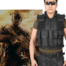 Military Tactical Vest Paintball Camouflage Molle Hunting Vest Assault Shooting Hunting Security Waistcoat Tactical Vest Safety 2024 - buy cheap