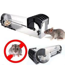 1 Pcs Nontoxic Rat Trap Cage Catch Mice Rodent Control Catch Bait Hamster Mouse Trap Transparent Humane Live Mousetrap XNC NW 2024 - buy cheap