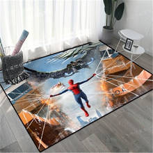 80x160cm Cartoon Play Mat Spiderman Luxury Carpet Floor Mat  3D Geometric Floor Pad for Living Room Bedroom Huge Baby Mat 2024 - buy cheap