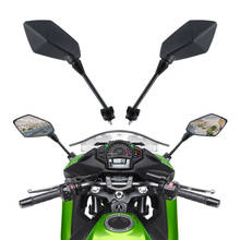 Espejos retrovisores laterales para motocicleta Kawasaki NINJA 650R 2009-2016 2012 2010, color negro 2024 - compra barato