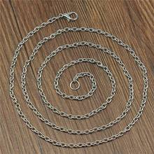 WYSIWYG 5pcs 70cm Metal Chain With Lobster Clasp Necklace Chain Jewelry Findings Necklace Making 3 Colors 2024 - buy cheap