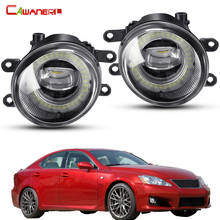 Conjunto de luz antiniebla de ojo de Ángel para coche, luces LED de circulación diurna, DRL, 30W, 8000LM, 12V, para Lexus IS-F ISF 2008-2013, 2 piezas 2024 - compra barato