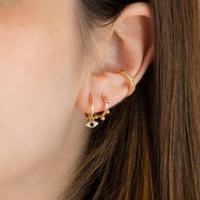 Korean Delicate Round clip Earring 100% 925 Sterling Silver Small Beads Earrings for Women ear clip Jewelry Girls Female Gifts 2024 - buy cheap