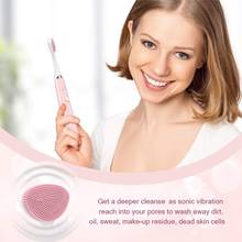 Escova de dente elétrica xiaomi soocas, para limpeza facial, escova de massagem, para modelos x3, x5 2024 - compre barato
