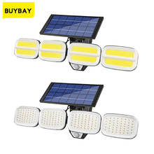 Luz LED Solar para exteriores, lámpara de pared con Sensor de movimiento, 200 COB, luces de jardín impermeables para alumbrado público y de ruta, 240 2024 - compra barato