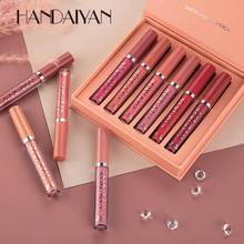 HANDAIYAN 6PCS Matte Lipstick Set Long Lasting Natural Moisturizer Waterproof Velvet Lip Glaze Beauty Lip Gloss Makeup TSLM1 2024 - buy cheap