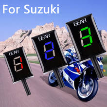 Мотоцикл Ecu Plug Mount speed gear дисплей индикатор 1-6 индикатор передачи для Suzuki GSF1250 S/SA GSX-R600 GSX1400 GSX-R750 C1800R 2024 - купить недорого