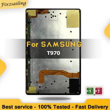 Tela lcd super de 12.4 polegadas, para samsung galaxy tab s7 plus, t970 SM-T970 t975, t976, display touch screen, digitalizador, teste de montagem 2024 - compre barato