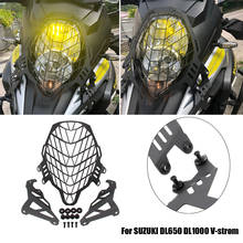 For SUZUKI DL650 DL1000 V-strom DL 650 1000 Vstrom 650 2017 2018 2019 2020 Headlight Protector Guard Lense Cover Cooled 2024 - buy cheap