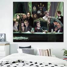 Póster de película clásica de Gangsters, imagen de pared para sala de estar, decoración del hogar, Cara de cicatriz, Póster Artístico, pintura en lienzo e impresiones 2024 - compra barato