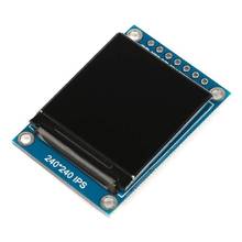 Unidad ST7789, pantalla LCD OLED IPS, TFT, IC, SPI, voltaje de comunicación, interfaz SPI a todo Color, bricolaje, 240x240, 3,3 V para Arduino 2024 - compra barato