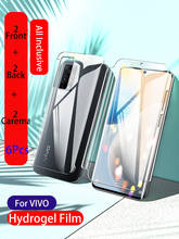 Protector de pantalla para VIVO X70 Pro + IQOO 7 8Pro Plus, película de hidrogel X50Pro X60 ProPlus NEX 3S, 360 °, cámara frontal y trasera suave Quantum 2024 - compra barato