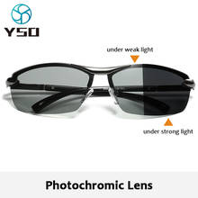 YSO-gafas de sol fotocromáticas 2020 para hombre y mujer, lentes polarizadas de protección UV400 para conducir, sin montura, 289 2024 - compra barato