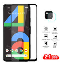 Protetor de telefone para google pixel 4a, filme de proteção de vidro temperado de 5.81 ''para câmera google pixel 4 a pixel4a 2024 - compre barato