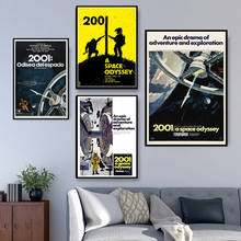 Poster And Prints Hot 2001 A Space Odyssey Movie Pop Retro Anime Painting Wall Canvas Wall Pictures For Living Room Home Decor 2024 - buy cheap