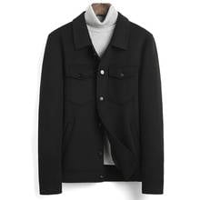 Double-sided Wool Coat Men Jacket Spring Autumn Woolen Coat Handmade Korean Short Mens Overcoat Coats and Jackets 4990 KJ3592 2024 - buy cheap