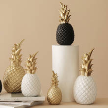 Nordic Modern Home Decor Pineapple Ornament for Living Room Wine Cabinet Window Desktop Home Ornament Table Decoration Crafts 2024 - buy cheap