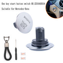 Start stop botão interruptor de ignição do motor para mercedes benz w204 w205 w212 w164 w166 w221 para infiniti qx30 kit instalação 2024 - compre barato