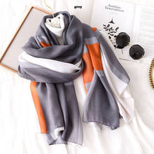 2019 lenço feminino com padrão geométrico de algodão cachecol 3 cores 10 tamanhos 2024 - compre barato