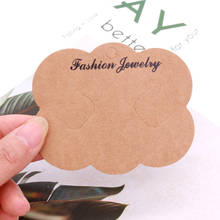 100pcs Paper Hair Clip Cards 8.5*7cm Handmade Hairpin Package Sale Display Cards Jewelry Hair Accessory Packaging Cards 2024 - buy cheap