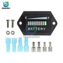 12V 24V Car Lead Acid Battery Charge Level Indicator Battery Tester Lithium Battery Capacity Meter LED Tester 2024 - buy cheap
