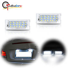 Gtinthebox-Canbus gratis de Error para coche, luces LED blancas de 12V, 6000K, para placa de matrícula de 2004-2009, BMW E83 X3, para 2001-2006 E53 X5 2024 - compra barato