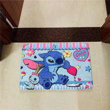 Disney Lilo & Stitch Anime Figures Cartoon Product Cosplay Accessories Floor Mat Home Carpets Bedroom Rug Gifts 2024 - buy cheap