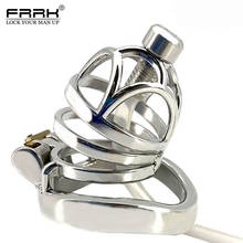 NUUN Adult game Product for Penis male Chastity Device Male Chastity Belt Cock Cage Metal Penis Ring Sex prodcts for men 2024 - buy cheap