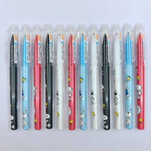 Bolígrafo de Gel borrable con dibujos animados, bolígrafo mágico de 0,5mm, tinta azul y negra, Color Kawaii, material de papelería escolar coreana, regalos, 12 unids/lote, M6118 2024 - compra barato