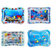 36 Designs Baby Kids Water Play Mat Inflatable PVC Infant Tummy Time Playmat Toddler Water Pad For Baby Fun Activity Play Center 2024 - buy cheap