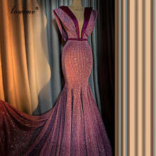 Turkish Couture Kaftan Evening Dresses 2020 Long Mermaid Sequins Prom Dress Formal Robe De Soiree Vestido De Festa Customize 2024 - buy cheap