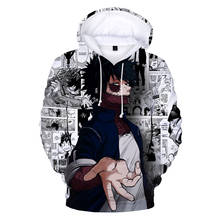 Sudadera con capucha con estampado 3D de My Hero Academia para hombre y mujer, suéter informal a la moda, ropa de calle de Anime de gran tamaño, Dabi, 2021 2024 - compra barato