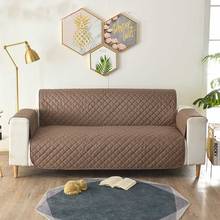 capa sofa Tampa do sofá Tampa Do Sofá Xadrez Cão de Estimação Crianças Tapete Protetor de Móveis Poltrona Reversível Lavável Removível Slipcovers 1/2/ 3 assento 2024 - compre barato