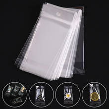 100Pcs Transparent Plastic Self Adhesive Bags Self Sealing Small Bags For Jewelry Candy Packing Resealable Gift Cookie Packaging 2024 - buy cheap