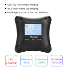 H4 Duo Balance Charger Professional 20W * 2 2A * 2 Mini cargador de batería de doble canal para carga de batería Lipo 2-4s 2024 - compra barato