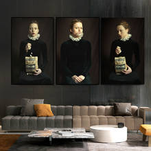 Woman Canvas Paintings Home Wall Art Posters and Prints Wall Pictures for Living Room Home Wall Cuadros Decor No Frame 2024 - buy cheap