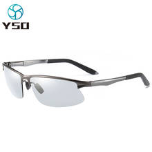 YSO New Photochromic Polarized Sunglasses For Men UV Protection Sunglasses Male Night Vision Sun Glasses For Car Driving 566 2024 - buy cheap