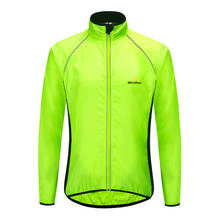 Мужская Светоотражающая велосипедная куртка WOSAWE, водонепроницаемая ветровка для дорожного и горного велосипеда, одежда для велоспорта, куртка для горного велосипеда 2024 - купить недорого