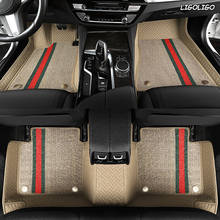 LIGOLIGO Custom car floor mats for MG GT MG5 MG6 MG7 mg3 SW mgtf TF ZR ZT ZT-T Double foot mats car accessories car styling 2024 - buy cheap