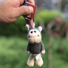 5 Pcs Sheep with Grey Wolf Cloth Pendant Stuffed Plush Keyring, Key holder / Keychain Gift Free Shipping 2024 - buy cheap