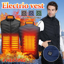 Unisex 9-zone Heating Vest Usb Charging Dual-control Heating Men Vest Coat Outdoor Warm Clothing For Riding Skiing Fishing @40 2024 - buy cheap