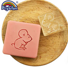 Mouse Soap Stamp Mouse Year Handmade Natural Organic Stamps With Handle For Soap 2020 Acrylic Stamp Custom For Cookie 2024 - buy cheap