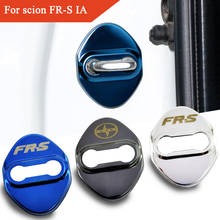 FLYJ 4PCS Car Door Lock Car sticker cover Protect Buckle Cover Latch Stop Anti Rust Car accessories For Toyota scion FR-S im IA 2024 - buy cheap