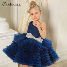 Tulle Layers Flower Girl Dress Elegant Girl for Wedding  Ceremony Party Dress Cute Ball Gown Princess Dresses 2021 Hot  Sale 2024 - buy cheap