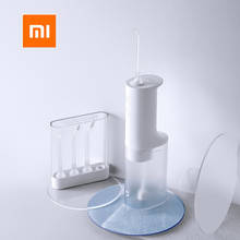 Xiaomi-irrigador oral elétrico inteligente mijia ipx7, jato de água dental, fio dental, 4 modos de limpeza oral com 4 zzlesmemory 2024 - compre barato
