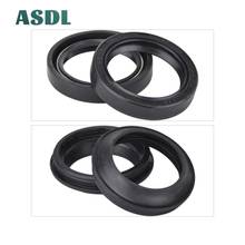 47X58X11 47X58 Motorcycle Front Fork Oil Seal and Dust Seal For CR250R CRF250R CRF250X KX250F CRF450R CRF450X NSR500 RM 125 250 2024 - buy cheap